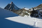 Ascensione al Breithorn (4166 m.) sopra Cervinia il 20-21 sett. 2008 - FOTOGALLERY